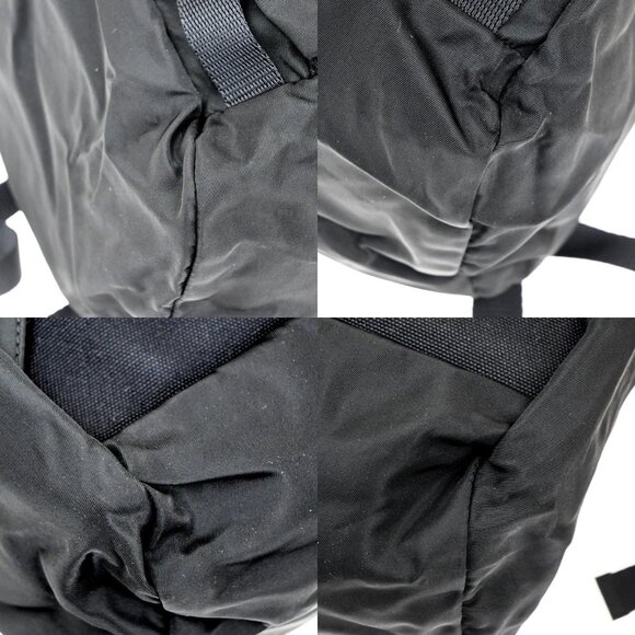 PRADA Tessuto Drawstring Backpack Bag Nylon Leather Black SHW Italy 20KC281 main image 8